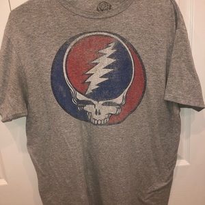 Grateful Dead Gray Tshirt SZ XL